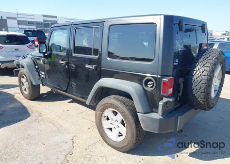 2014 Jeep Wrangler Unlimited Sport из США, поврежденный, VIN 1C4BJWDG2EL289145